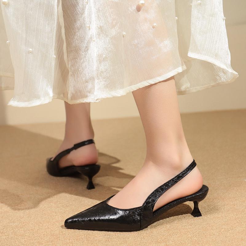 Fashion New Style Women Shoes Vintage Design Elegant Low Heels Sandals Slingbacks Sexy Shallow Party Office Lady Shoes Zapatos Mujer 35
Fashion New Style Women Shoes Vintage Design Elegant Low Heels Sandals Slingbacks Sexy Shallow Party Office Lady Shoes Zapatos Mujer 35