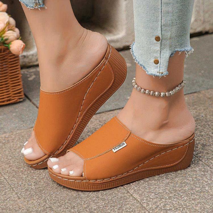 Женские повседневные шлепанцы на толстой подошве, новые, однотонные, простые и модные шлепанцы с открытым носком 43 светло-коричневого
Женские повседневные шлепанцы на толстой подошве, новые, однотонные, простые и модные шлепанцы с открытым носком 43 светло-коричневого