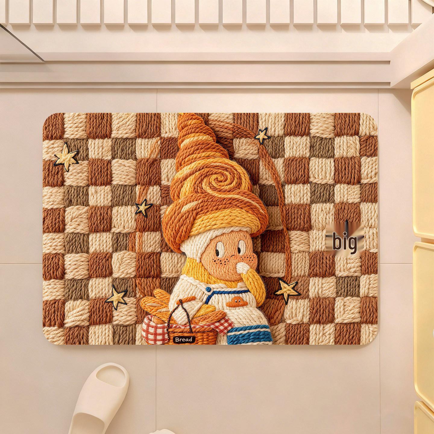 Adorable Cartoon Faux Wool Absorbent Anti-Slip Bath Mat - Star Person Design 40*60cm
Adorable Cartoon Faux Wool Absorbent Anti-Slip Bath Mat - Star Person Design 40*60cm