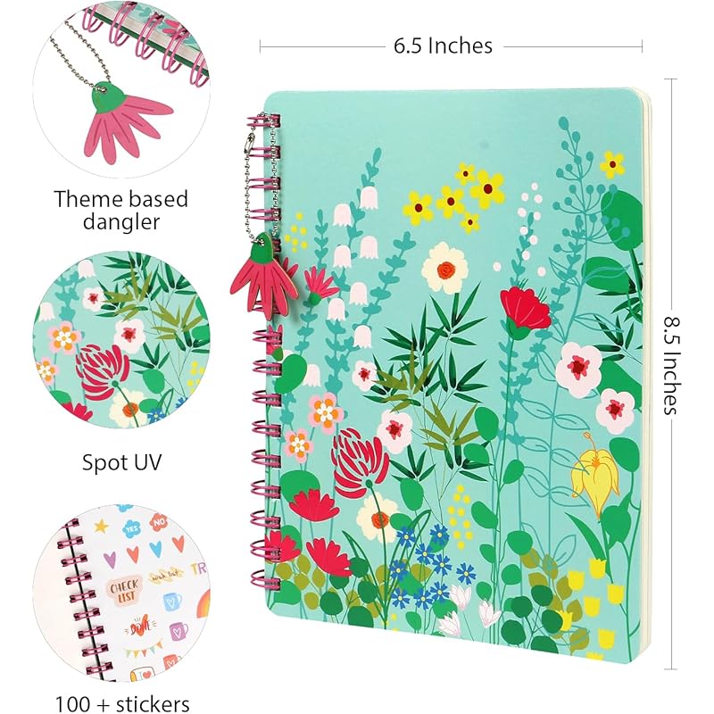 DOODLE Hard Bound Spiral Notebook Diary with Bookmark Dangler and Sticker Pages I B5 I Undated I 160 Ruled Pages I 80 GS B5
DOODLE Hard Bound Spiral Notebook Diary with Bookmark Dangler and Sticker Pages I B5 I Undated I 160 Ruled Pages I 80 GS B5