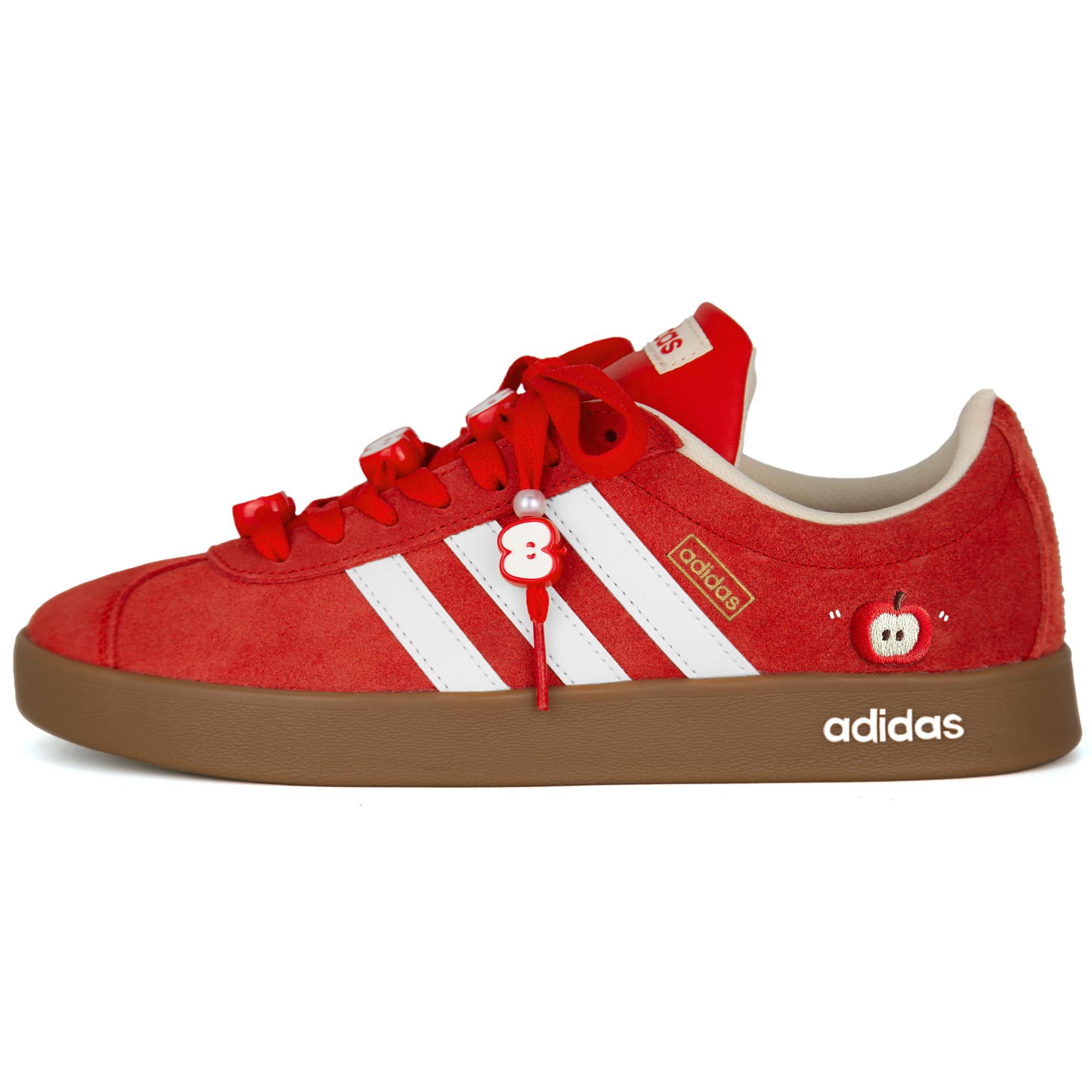 Adidas Vl Court Classic The Half Red Apple Abrasion Resistant Abrasion Resistant Low top Skateboard Shoes Unisex KK3774(Team1664-) 40⅔
Adidas Vl Court Classic The Half Red Apple Abrasion Resistant Abrasion Resistant Low top Skateboard Shoes Unisex KK3774(Team1664-) 40⅔