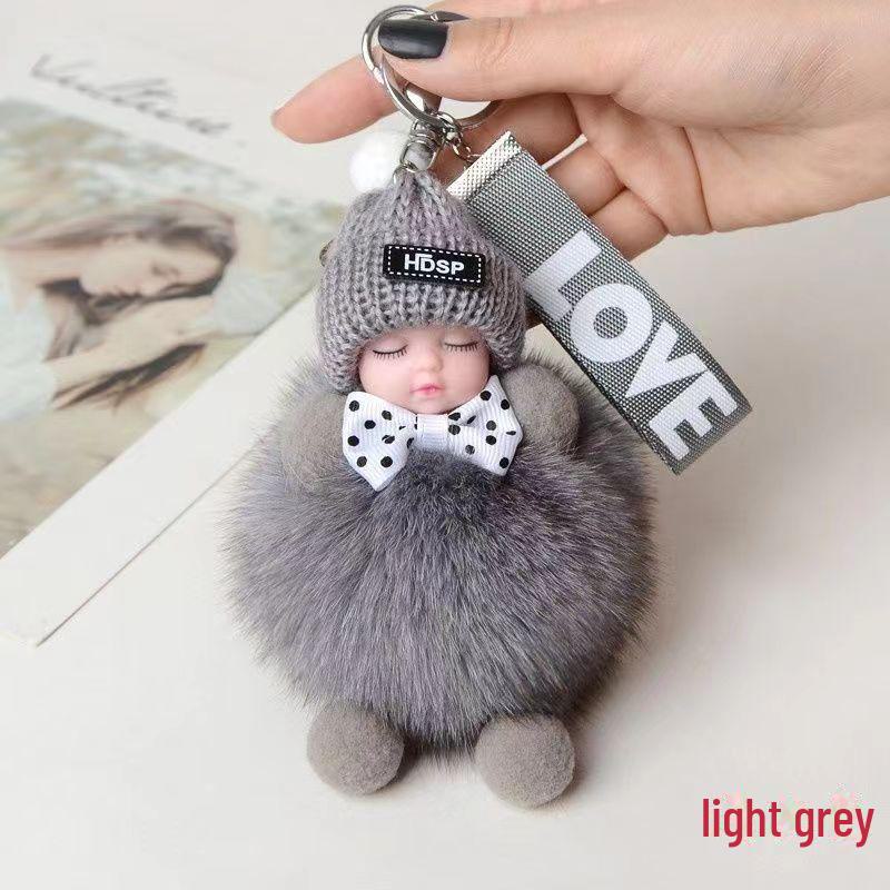 Брелок для спящей куклы из натурального меха лисы
Брелок для спящей куклы из натурального меха лисы