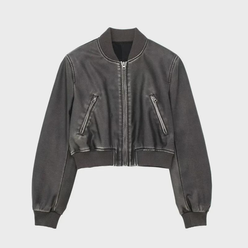 2023 Women s Imitation Leather Pilot Jacket - Spring/Autumn Motorcycle Cardigan Medium
2023 Women s Imitation Leather Pilot Jacket - Spring/Autumn Motorcycle Cardigan Medium