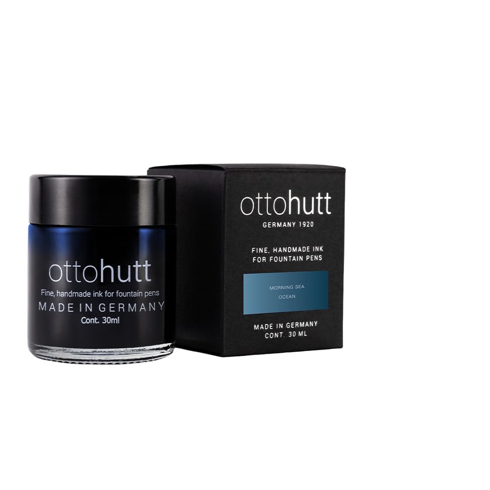 otto hutt Bottled Ink for Fountain Morning Scent of the 30ml Pens, Sea, Sea, (OH156-11714)
otto hutt Bottled Ink for Fountain Morning Scent of the 30ml Pens, Sea, Sea, (OH156-11714)