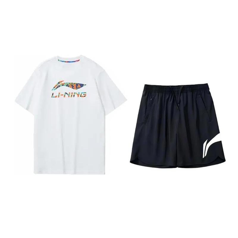 Модная футболка с принтом логотипа Li Ning, приятная к коже, универсальная, с круглым вырезом, пуловер, с коротким рукавом, повседневный спортивный комплект, унисекс, топы AHST635-1+YKSV197-2 XXL
Модная футболка с принтом логотипа Li Ning, приятная к коже, универсальная, с круглым вырезом, пуловер, с коротким рукавом, повседневный спортивный комплект, унисекс, топы AHST635-1+YKSV197-2 XXL