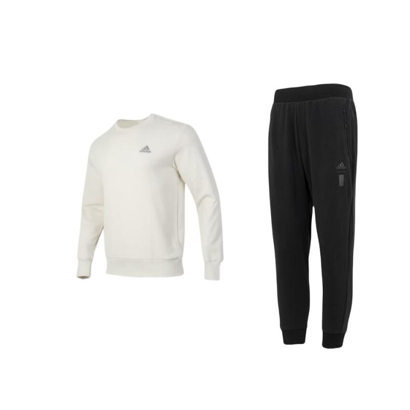 Adidas Solid Color Running Fitness Training Long Sleeve Sweatshirt With Elastic Waist And Cuffed Pants Sports Set Men Sports Set IA8187+JG8493 S
Adidas Solid Color Running Fitness Training Long Sleeve Sweatshirt With Elastic Waist And Cuffed Pants Sports Set Men Sports Set IA8187+JG8493 S