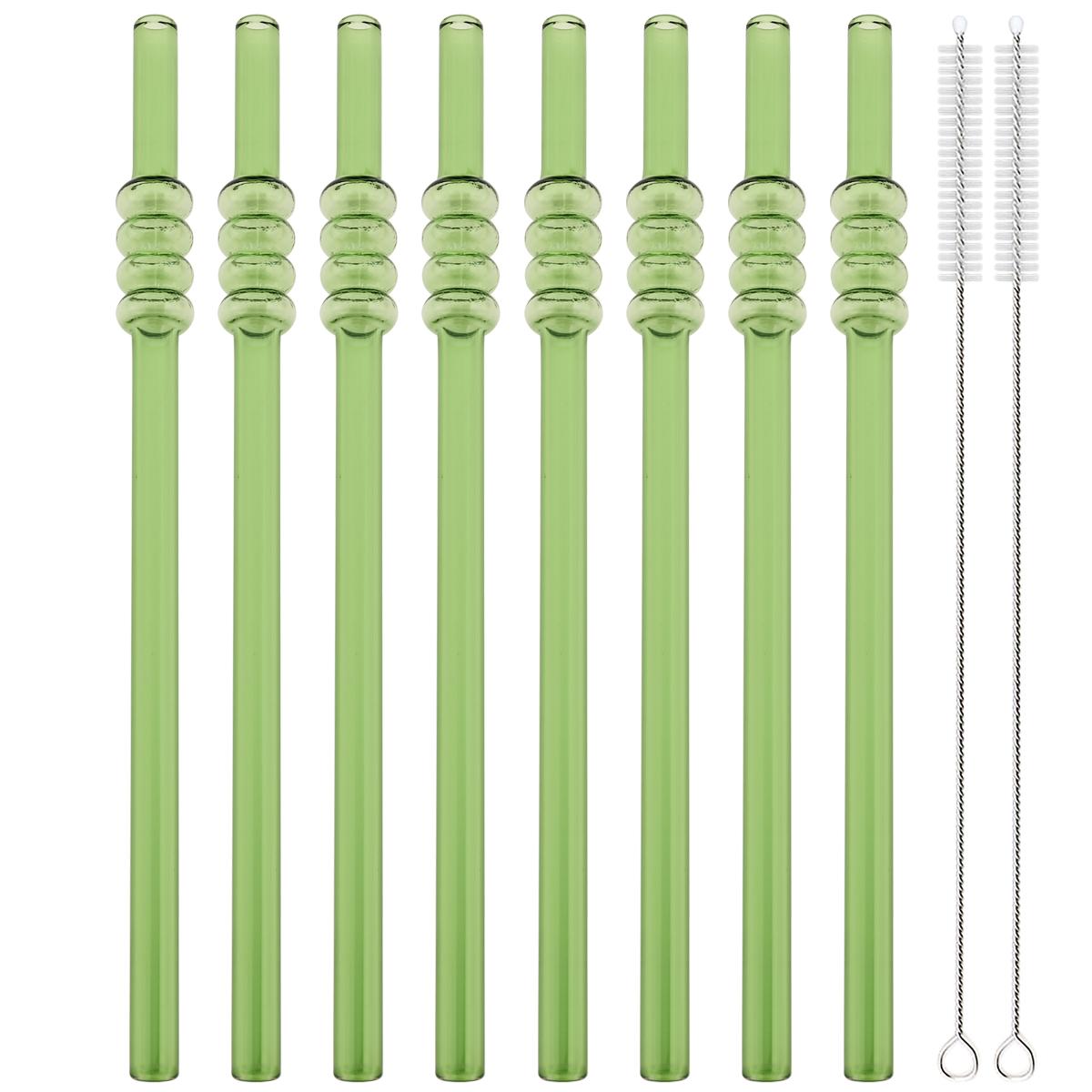 8pcs Tomatoes on Sticks Straw High Borosilicate Glass Straw Set Milk Tea Juice Cocktail Straw with Brush Kitchen Bar Accessories зелений
8pcs Tomatoes on Sticks Straw High Borosilicate Glass Straw Set Milk Tea Juice Cocktail Straw with Brush Kitchen Bar Accessories зелений