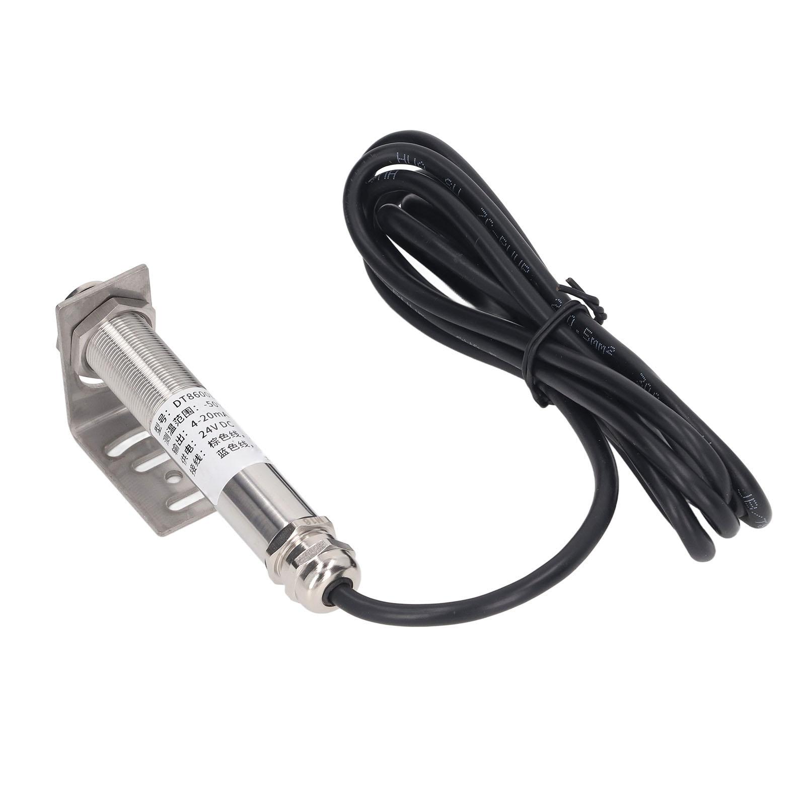 Безконтактний датчик температури 20:1 ‑50 градусів Цельсія ‑600 градусів Цельсія Зонд для вимірювання температури для металургії DC24V
Безконтактний датчик температури 20:1 ‑50 градусів Цельсія ‑600 градусів Цельсія Зонд для вимірювання температури для металургії DC24V