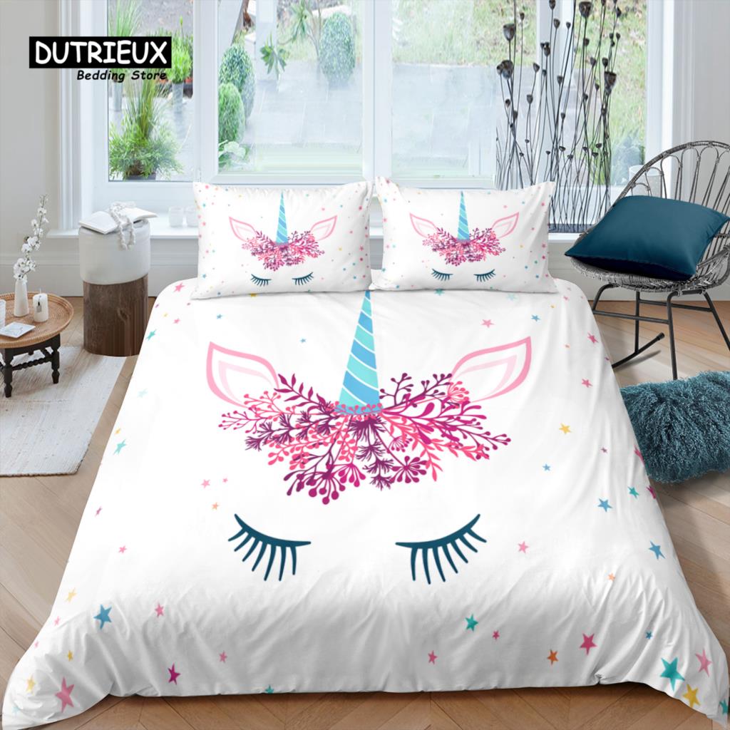 Home Living Luxury 3D Unicorn Star Bedding Set Duvet Cover Pillowcase Kids Bedding Set Queen and King EU/US/AU/UK Size EU single(135x200cm)
Home Living Luxury 3D Unicorn Star Bedding Set Duvet Cover Pillowcase Kids Bedding Set Queen and King EU/US/AU/UK Size EU single(135x200cm)