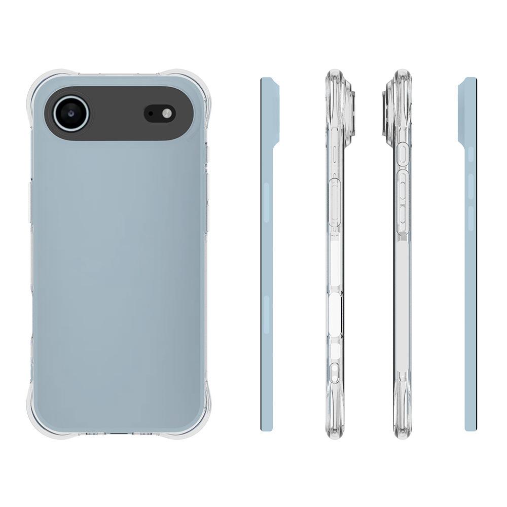 For iPhone 17 Air TPU Case WANLONFENG WL2 Series 2.0mm Phone Cover with 2Pcs Tempered Glass Films Transparent
For iPhone 17 Air TPU Case WANLONFENG WL2 Series 2.0mm Phone Cover with 2Pcs Tempered Glass Films Transparent