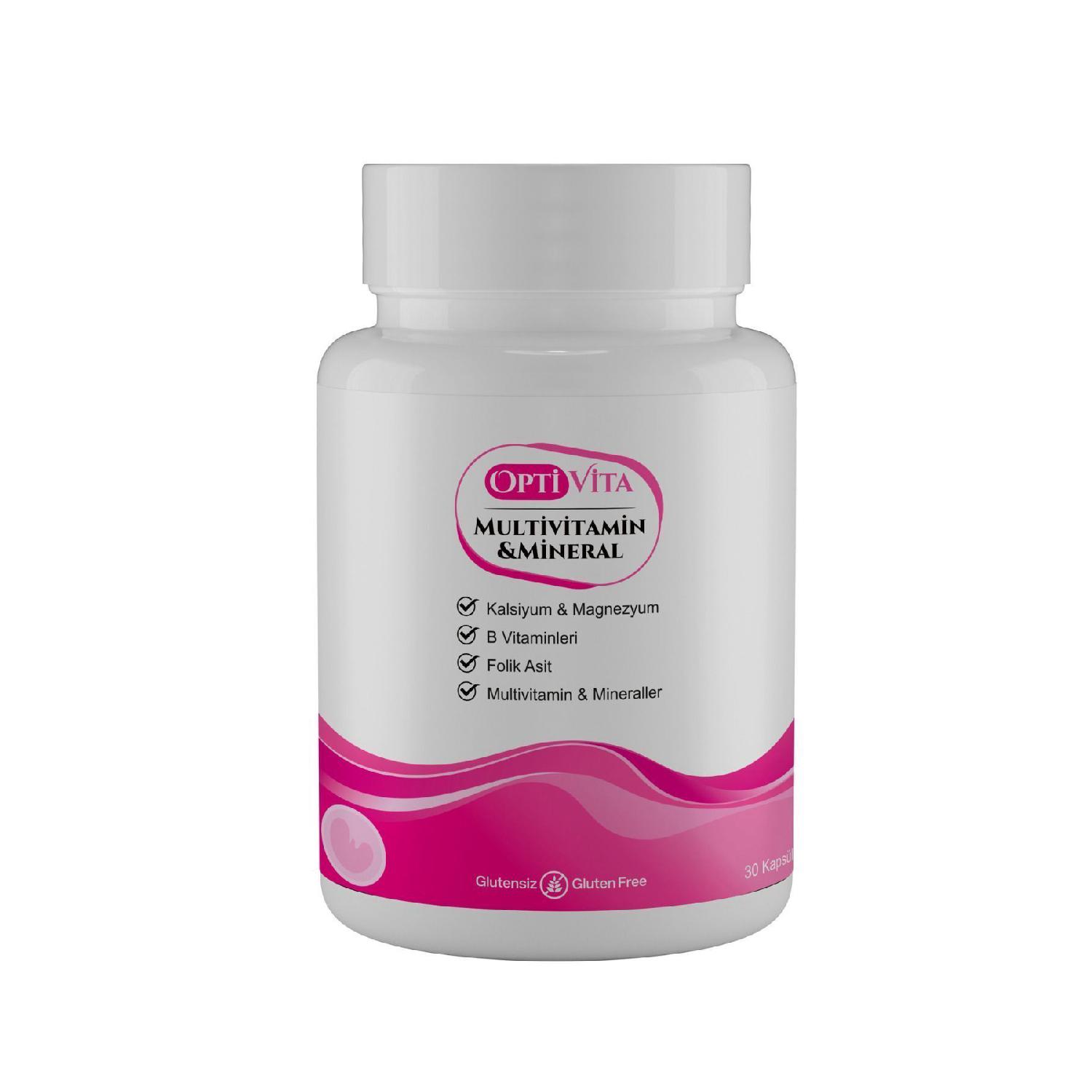 Multivitamin And Mineral 30 Capsules For Women Folic Acid, B Vitamins, Calcium And Magnesium
Multivitamin And Mineral 30 Capsules For Women Folic Acid, B Vitamins, Calcium And Magnesium