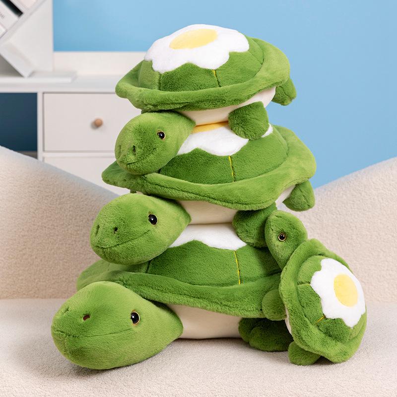 New Cartoon Egg Turtle Egg Simulation Little Turtle Doll Plush Toy Pillow Backrest Sofa Decoration 30cm зелений
New Cartoon Egg Turtle Egg Simulation Little Turtle Doll Plush Toy Pillow Backrest Sofa Decoration 30cm зелений