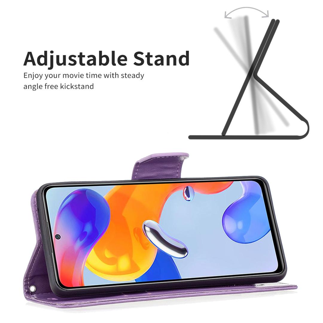 For Xiaomi Redmi 10C 4G Wallet Case Imprinted Butterflies Leather Phone Cover with Strap Purple
For Xiaomi Redmi 10C 4G Wallet Case Imprinted Butterflies Leather Phone Cover with Strap Purple
