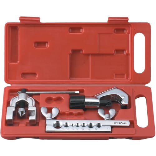 TRUSCO 45 Flare & Cutter Set, Metric Size, GFS-M
TRUSCO 45 Flare & Cutter Set, Metric Size, GFS-M