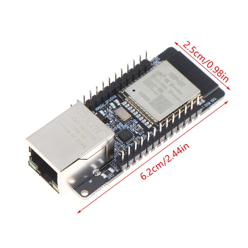 WT32-ETH01 Embedded Serial Port Networking Bluetooth-compatible Ethernet WIFI Combo Gateway MCU ESP32 Wireless Module
WT32-ETH01 Embedded Serial Port Networking Bluetooth-compatible Ethernet WIFI Combo Gateway MCU ESP32 Wireless Module