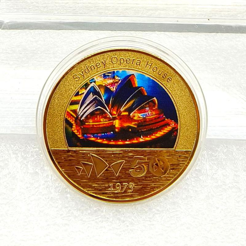 Sydney Opera House Commemorative Coin Collection 50th Anniversary Australian Architecture Souvenir Coin
Sydney Opera House Commemorative Coin Collection 50th Anniversary Australian Architecture Souvenir Coin