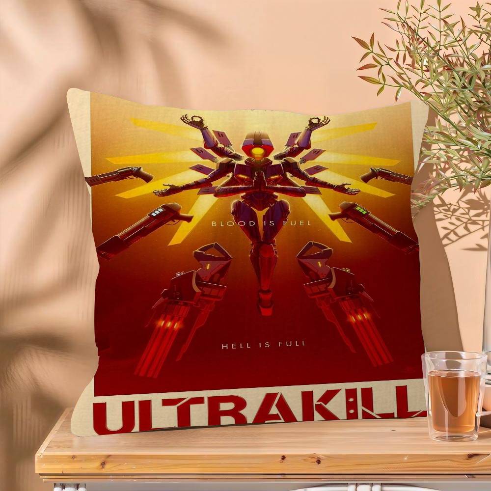 Popular New Video Game UUltrakill Pillow Gift Home Office Decoration Bedroom Sofa Car Cushion Cover case x 30x30 cm
Popular New Video Game UUltrakill Pillow Gift Home Office Decoration Bedroom Sofa Car Cushion Cover case x 30x30 cm