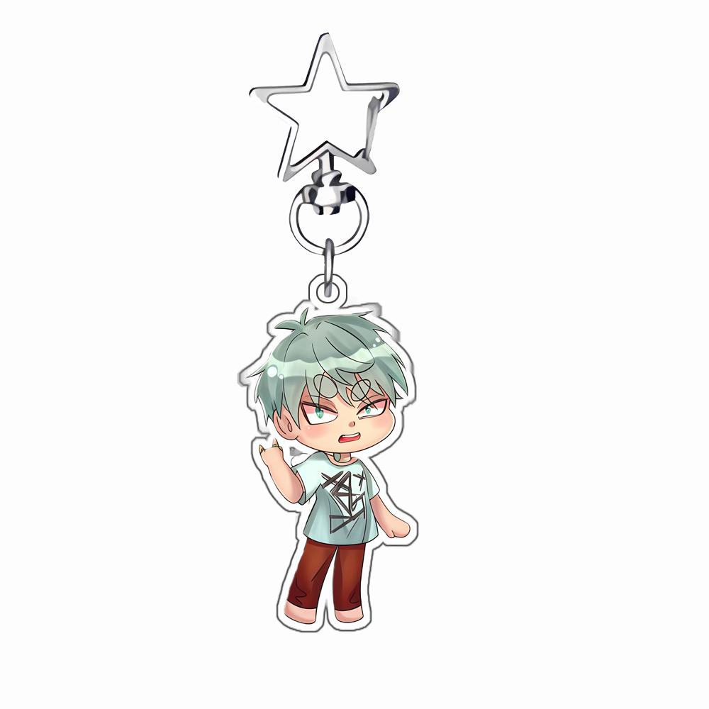 6Cm Acrylic Keychain for Alien Stage Mizi Sua Till Ivan Keychain Character Pendant Decoration Collection Gift Toy
6Cm Acrylic Keychain for Alien Stage Mizi Sua Till Ivan Keychain Character Pendant Decoration Collection Gift Toy