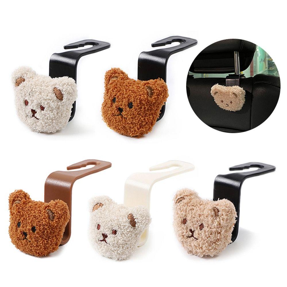 ABS Car Seat Back Hooks Cartoon Bear Car Hooks New Vehicle Headrest Organizer Hanger for 2Pcs Car
ABS Car Seat Back Hooks Cartoon Bear Car Hooks New Vehicle Headrest Organizer Hanger for 2Pcs Car