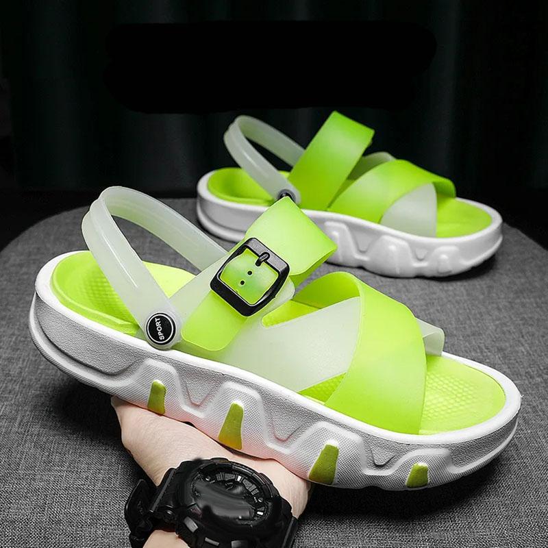 WTEMPO Мужские сандалии, модная пряжка, толстая подошва, противоскользящая, износостойкая, дышащая, разноцветная, удобная пляжная обувь, дропшиппинг, оптовая продажа 44-45 зелёный
WTEMPO Мужские сандалии, модная пряжка, толстая подошва, противоскользящая, износостойкая, дышащая, разноцветная, удобная пляжная обувь, дропшиппинг, оптовая продажа 44-45 зелёный