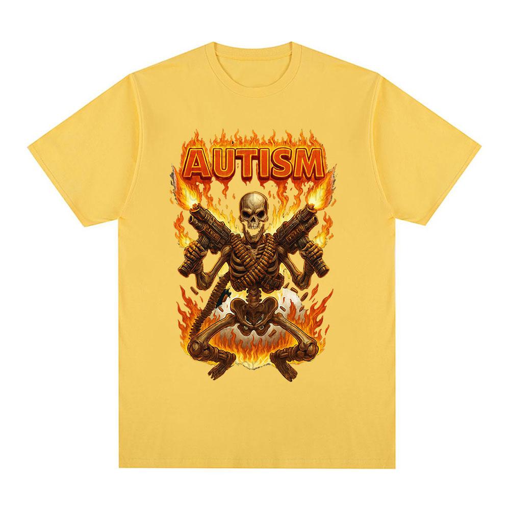 Autisitic Funny Skeleton Autism Meme Tshirts Mens Clothing Vintage Summer Short Sleeves Tshirt Cotton Casual Oversized T Shirt XL
Autisitic Funny Skeleton Autism Meme Tshirts Mens Clothing Vintage Summer Short Sleeves Tshirt Cotton Casual Oversized T Shirt XL