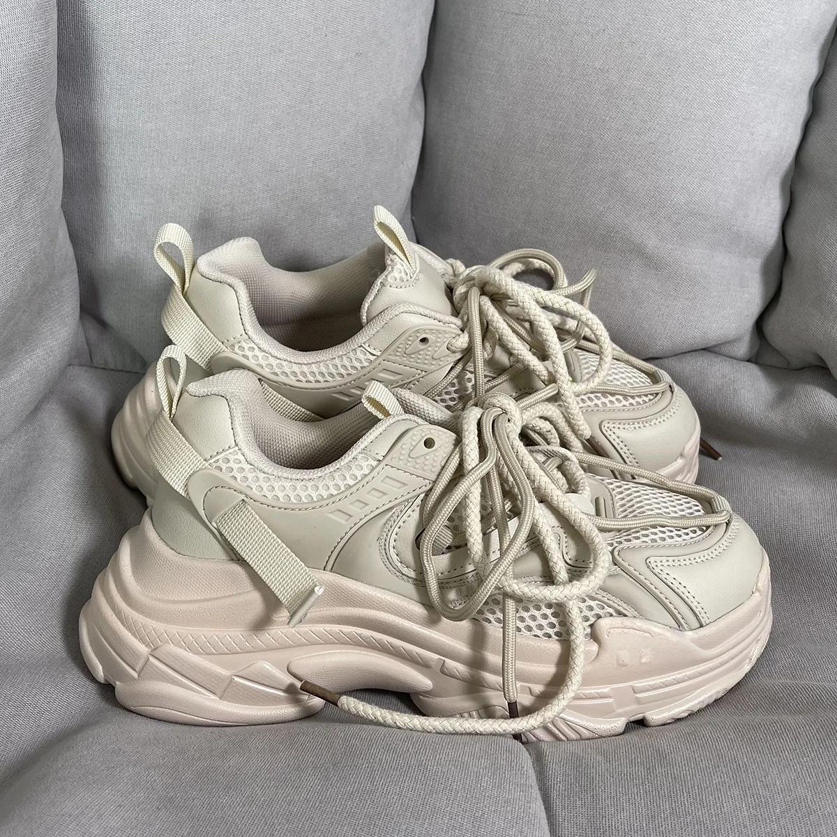 Men Chunky Sneakers Design Men s Casual Sneakers Thick Sole Mans Skateboarding Shoes 36 бежевий
Men Chunky Sneakers Design Men s Casual Sneakers Thick Sole Mans Skateboarding Shoes 36 бежевий