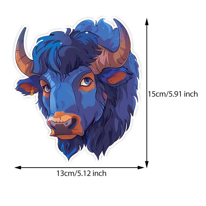 Car Sticker Blue Buffalo Waterproof Vinyl Decals Auto Body Window Bumper Decor Motorcycle Helmet Stickers TM292 A-15cm Longest Side
Car Sticker Blue Buffalo Waterproof Vinyl Decals Auto Body Window Bumper Decor Motorcycle Helmet Stickers TM292 A-15cm Longest Side