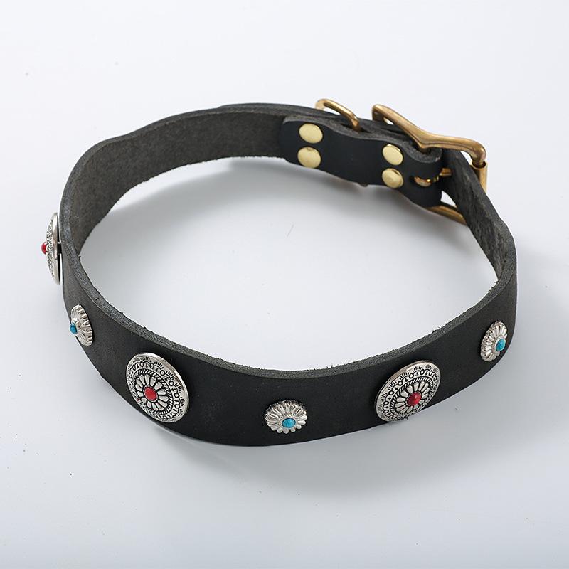Cowhide Dog Collar Medium and Large Dog Neck Cover Horse Dog Rottweiler Collar Cowhide Accessories Collar M
Cowhide Dog Collar Medium and Large Dog Neck Cover Horse Dog Rottweiler Collar Cowhide Accessories Collar M
