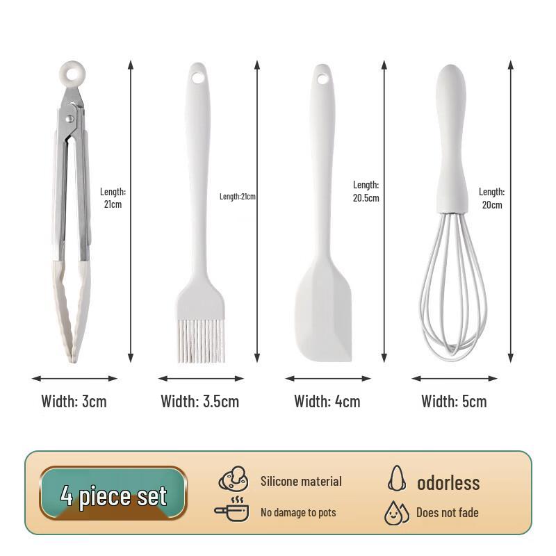 Silicone Baking & BBQ Tool Set
Silicone Baking & BBQ Tool Set
