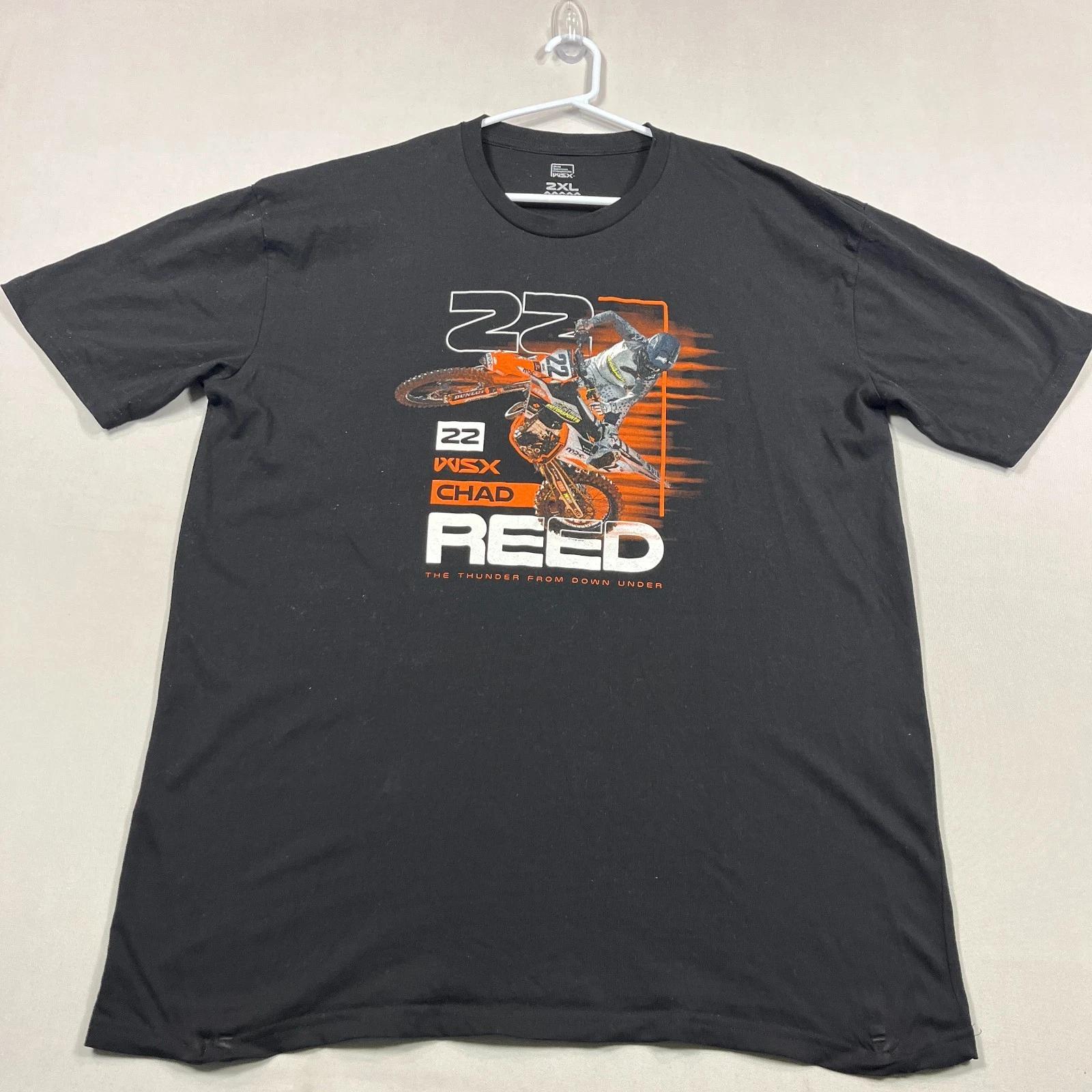 Футболка Chad Reed World Supercross WSX Гоночная MX Футболка Мужская 2XL XXL XL
Футболка Chad Reed World Supercross WSX Гоночная MX Футболка Мужская 2XL XXL XL
