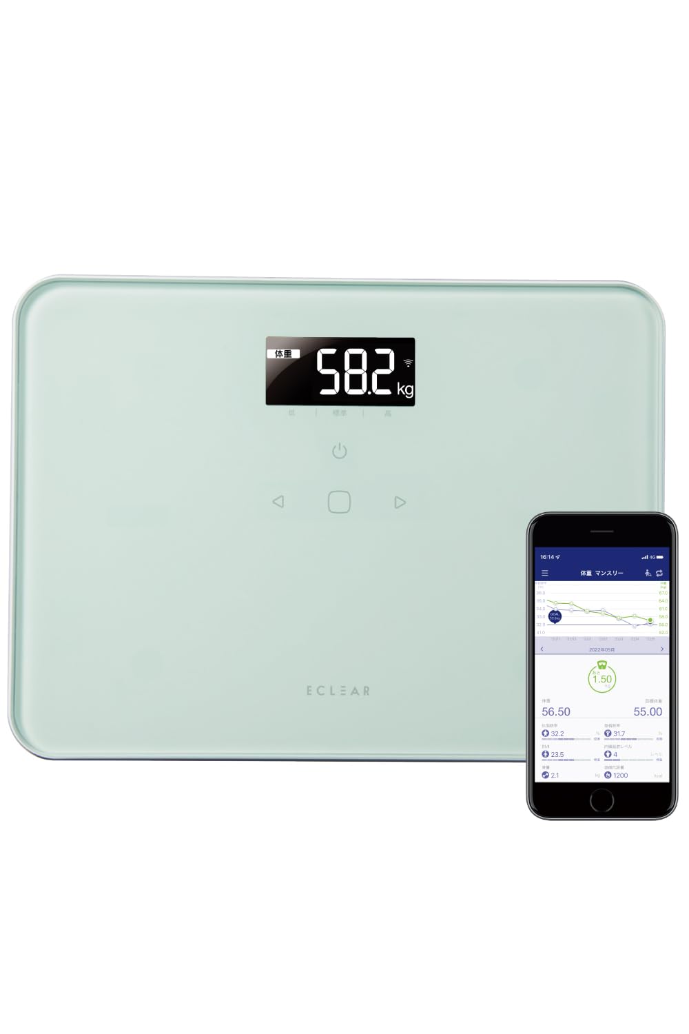 Ваги ELECOM з кроком 100 г. Підсвічування, спеціальна операція передачі даних не потрібна. Може зареєструвати 5 осіб. Компактний розмір Eclear White ESW01WH білий
Ваги ELECOM з кроком 100 г. Підсвічування, спеціальна операція передачі даних не потрібна. Може зареєструвати 5 осіб. Компактний розмір Eclear White ESW01WH білий