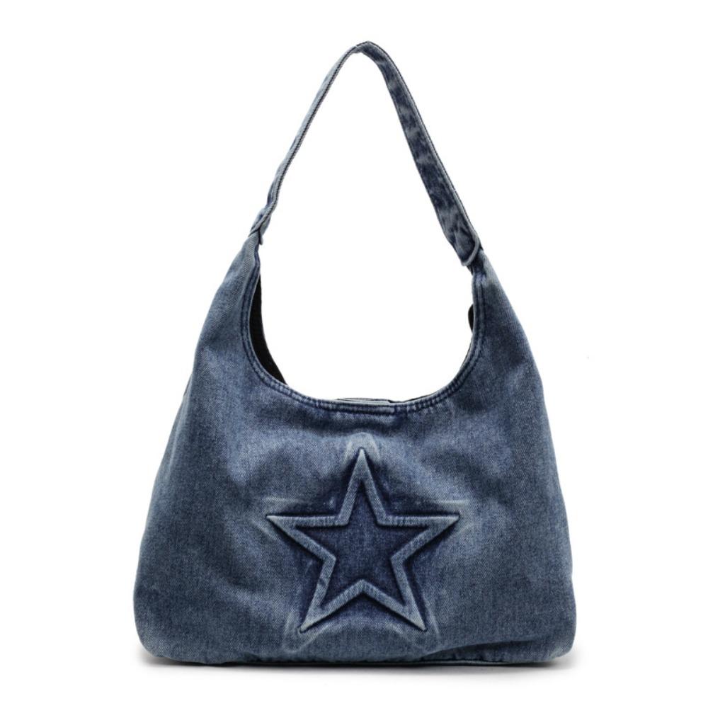 Harajuku Canvas Shoulder Bag Large Capacity Women Handbag Temperament Denim Tote Bag Daily синий
Harajuku Canvas Shoulder Bag Large Capacity Women Handbag Temperament Denim Tote Bag Daily синий