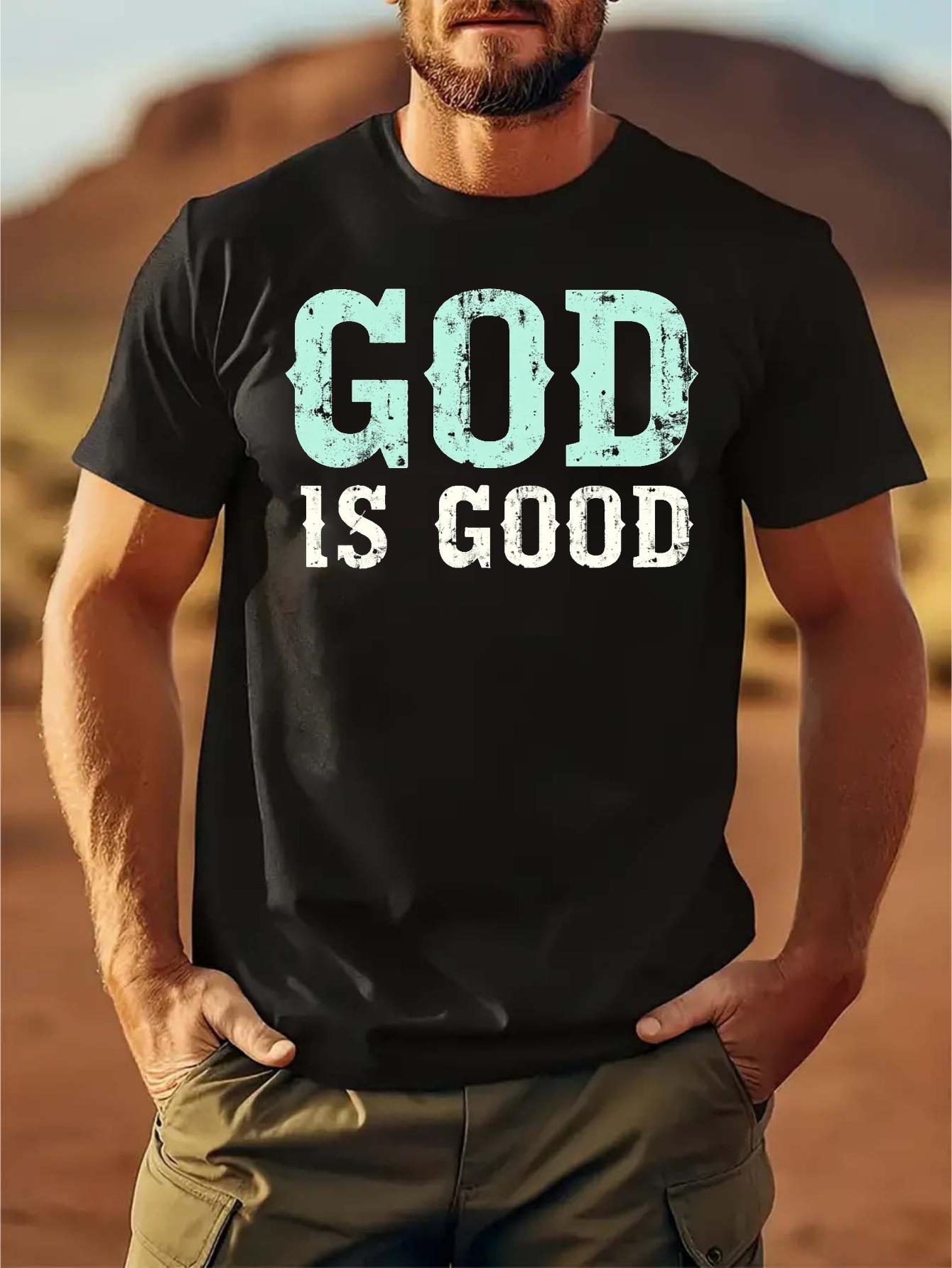 6286 Cotton Blend T-shirt - God is Good Print XXL
6286 Cotton Blend T-shirt - God is Good Print XXL