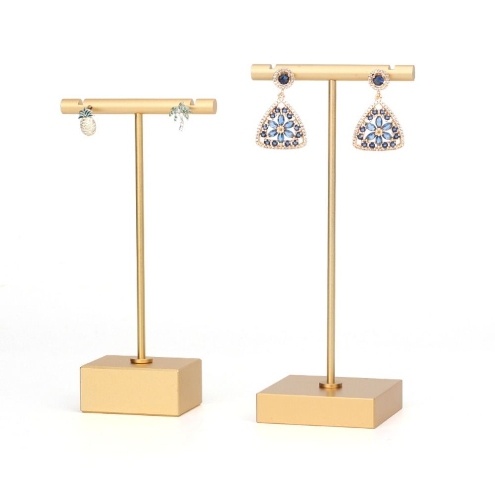 T-shaped Aluminum Alloy Simple Earring Rack Display Props Storage Holder Shelf Jewelry Display Rack
T-shaped Aluminum Alloy Simple Earring Rack Display Props Storage Holder Shelf Jewelry Display Rack