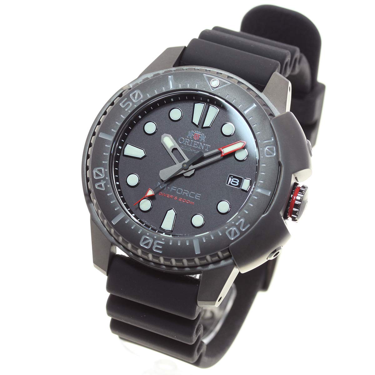 Orient Автоматичний годинник M-Force Mechanical Made in Japan Автоматична гарантія вітчизняного виробника Водонепроникний для підводного плавання на 200 м RN-AC0L03B для чоловіків
Orient Автоматичний годинник M-Force Mechanical Made in Japan Автоматична гарантія вітчизняного виробника Водонепроникний для підводного плавання на 200 м RN-AC0L03B для чоловіків