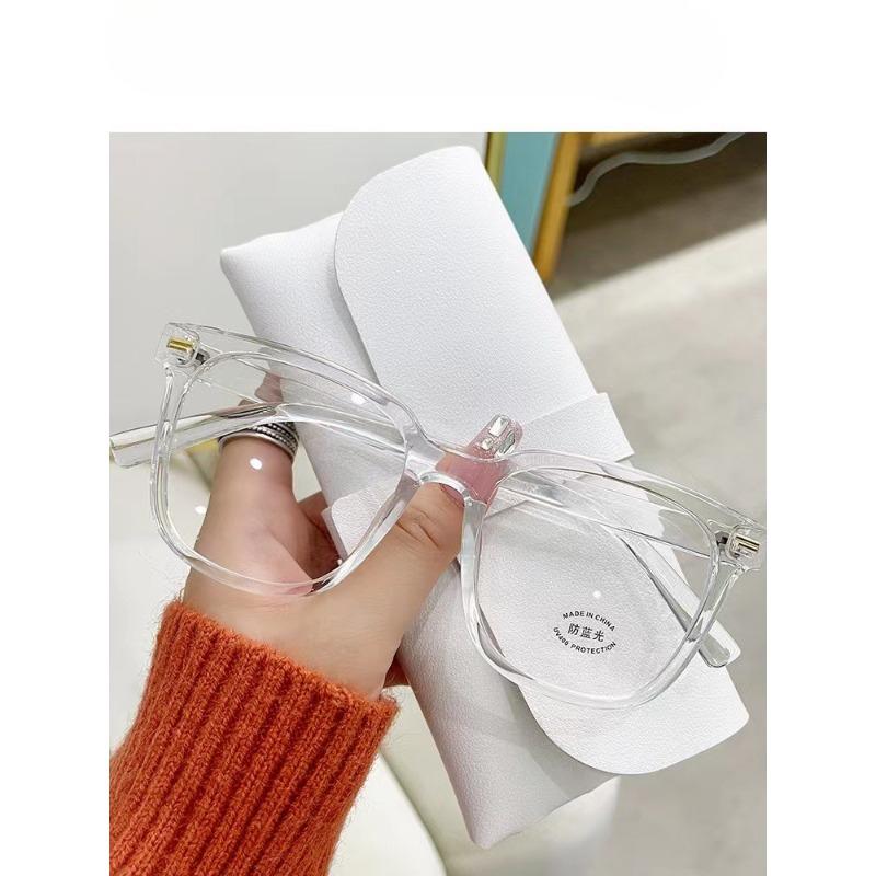 Очки с защитой от синего света в большой оправе, защита глаз, защита от радиации, для похудения круглого лица, плоские очки, очки для близорукости
Очки с защитой от синего света в большой оправе, защита глаз, защита от радиации, для похудения круглого лица, плоские очки, очки для близорукости