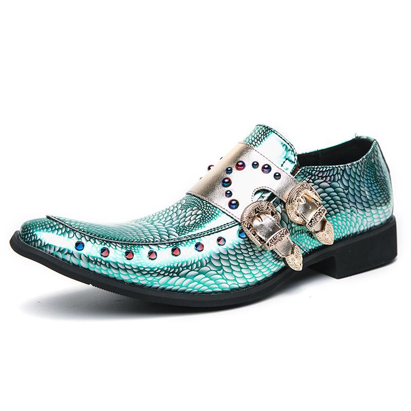 Пара синих ботинок челси Enchantress с острым носком на высоком каблуке большого размера, мужские кожаные туфли, лоферы с металлическими шипами 45 зелёный
Пара синих ботинок челси Enchantress с острым носком на высоком каблуке большого размера, мужские кожаные туфли, лоферы с металлическими шипами 45 зелёный