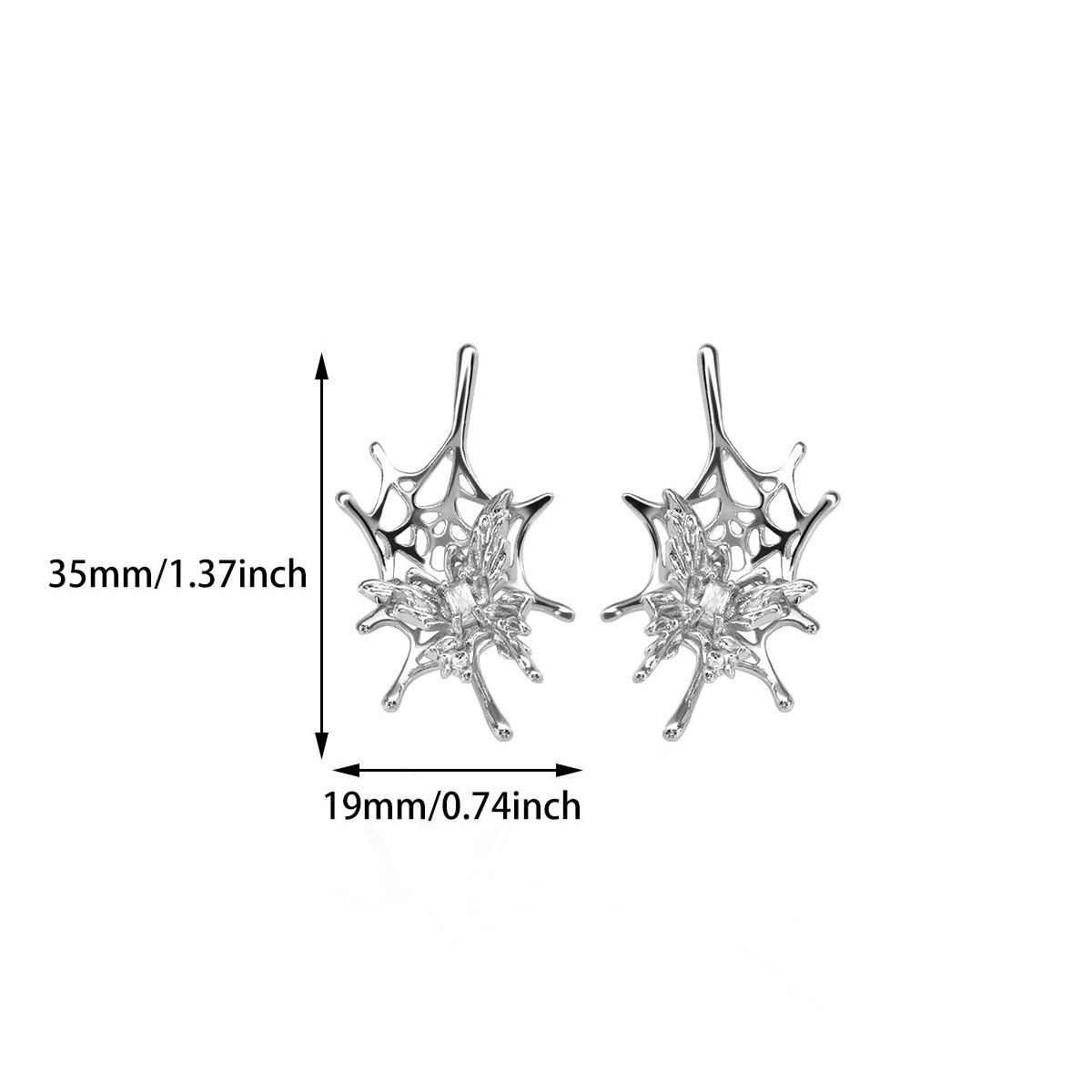 Stainless Steel Spider Web Butterfly Earring for Women Gold Color Anti Rust Earring Halloween Vacation Jewelry Accessories Gifts
Stainless Steel Spider Web Butterfly Earring for Women Gold Color Anti Rust Earring Halloween Vacation Jewelry Accessories Gifts