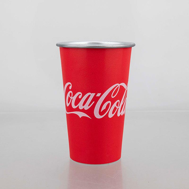 Портативная алюминиевая кружка Coca-Cola 470 мл - Меняет цвет при охлаждении. Идеально для ощущения прохлады. Для кемпинга на природе, пива, холодных напитков. красный
Портативная алюминиевая кружка Coca-Cola 470 мл - Меняет цвет при охлаждении. Идеально для ощущения прохлады. Для кемпинга на природе, пива, холодных напитков. красный