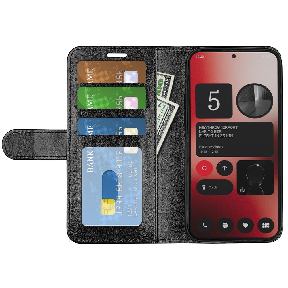 For Nothing Phone (2a) Plus/Phone (2a) Case Crazy Horse Texture PU Leather+TPU Flip Phone Cover Black
For Nothing Phone (2a) Plus/Phone (2a) Case Crazy Horse Texture PU Leather+TPU Flip Phone Cover Black