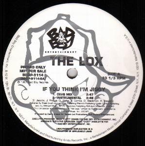 12inch Record LOX If You Think Im Jiggy BBDP9114 Bad Boy Enterta 1997 US Rap HipHopRB Used
12inch Record LOX If You Think Im Jiggy BBDP9114 Bad Boy Enterta 1997 US Rap HipHopRB Used