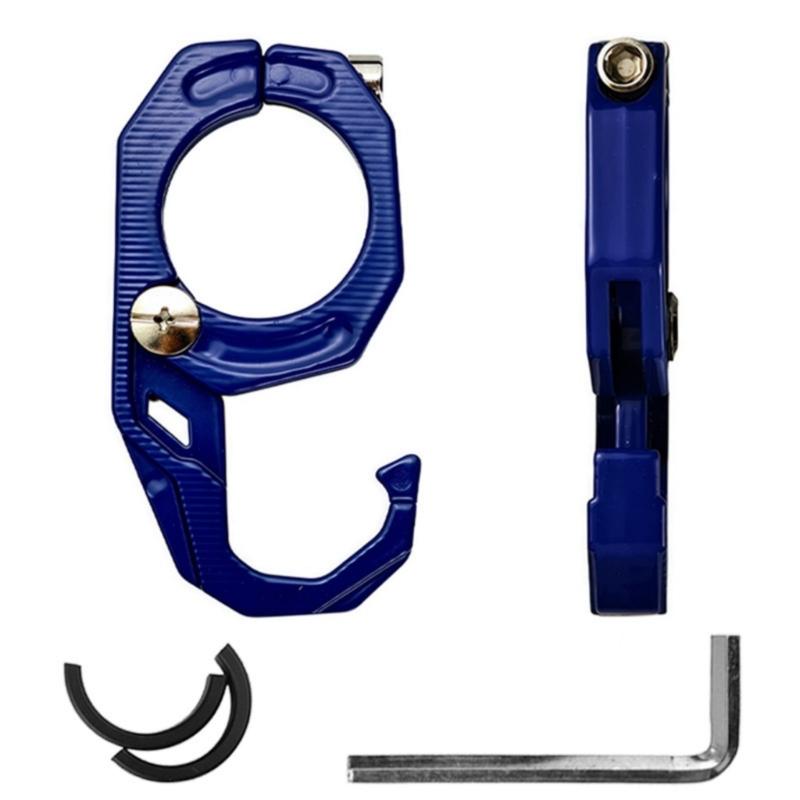 Universal Motorcycle Cargo Hook Heavy Duty Aluminum Mounting Bracket Helmets Hook Suitable for Secure Bag Tool Storage синій
Universal Motorcycle Cargo Hook Heavy Duty Aluminum Mounting Bracket Helmets Hook Suitable for Secure Bag Tool Storage синій