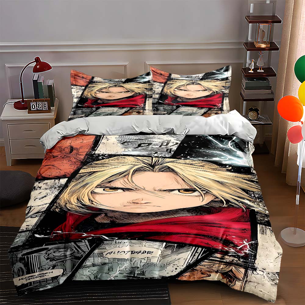 Manga character panels. Bedding Duvet cover sets Duvet covers Pillowcases gifts (1 * Duvet Cover 2 * Pillowcases, without duvet insert) 135x200cm
Manga character panels. Bedding Duvet cover sets Duvet covers Pillowcases gifts (1 * Duvet Cover 2 * Pillowcases, without duvet insert) 135x200cm