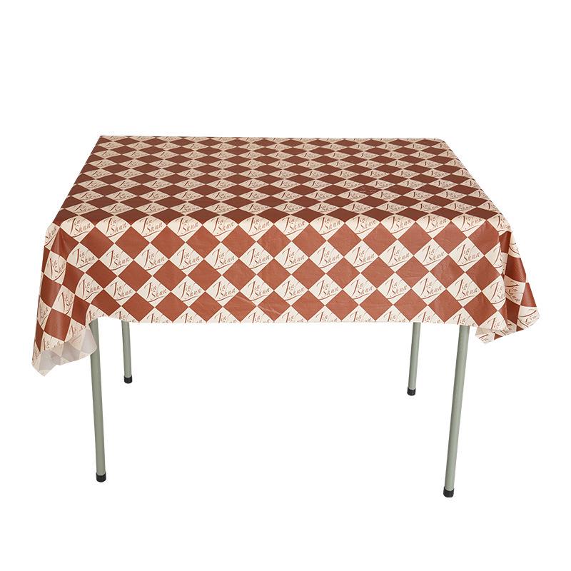 Luxury Gold Diamond Pattern Disposable Waterproof Tablecloth - Thick, Oil-Proof, Wash-Free for Dining, Restaurants & Hotels 0.8x1.2M (10 pcs)
Luxury Gold Diamond Pattern Disposable Waterproof Tablecloth - Thick, Oil-Proof, Wash-Free for Dining, Restaurants & Hotels 0.8x1.2M (10 pcs)
