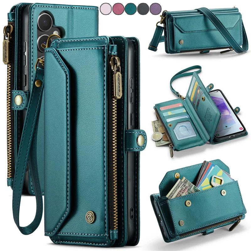 Lanyard Leather Zipper Wallet Card Phone Case For Samsung Galaxy A56 A36 A16 A55 A35 A25 A15 A54 A34 A24 A14 A53 A33 A13 Cover SamsungA30S A50S A50 фіолетовий
Lanyard Leather Zipper Wallet Card Phone Case For Samsung Galaxy A56 A36 A16 A55 A35 A25 A15 A54 A34 A24 A14 A53 A33 A13 Cover SamsungA30S A50S A50 фіолетовий
