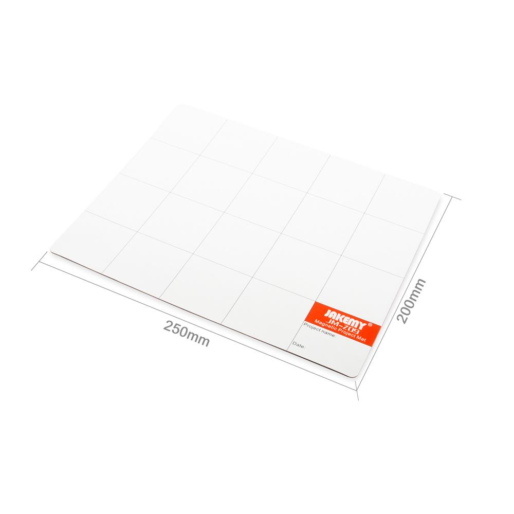 JAKEMY JM-Z09 Writing Magnetic Parts Absorption Mat with Marker Pen,Size: 20 x 25cm Type A
JAKEMY JM-Z09 Writing Magnetic Parts Absorption Mat with Marker Pen,Size: 20 x 25cm Type A