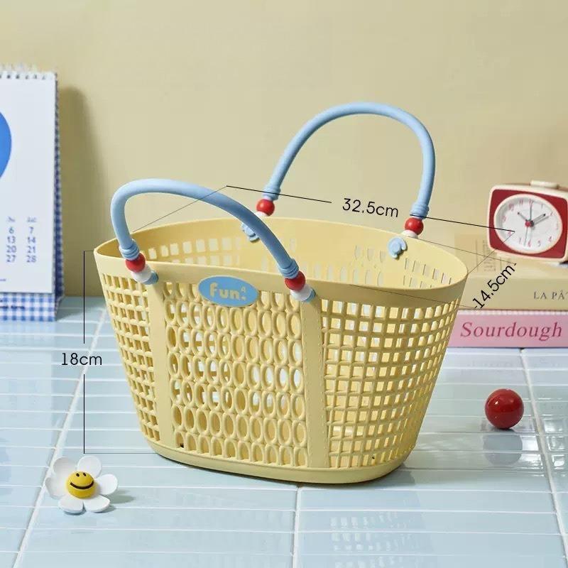 Plastic Shower Caddy Basket Portable Storage Organizer with Handle for Swimming Bathing High Appearance Design Dormitory жёлтый
Plastic Shower Caddy Basket Portable Storage Organizer with Handle for Swimming Bathing High Appearance Design Dormitory жёлтый