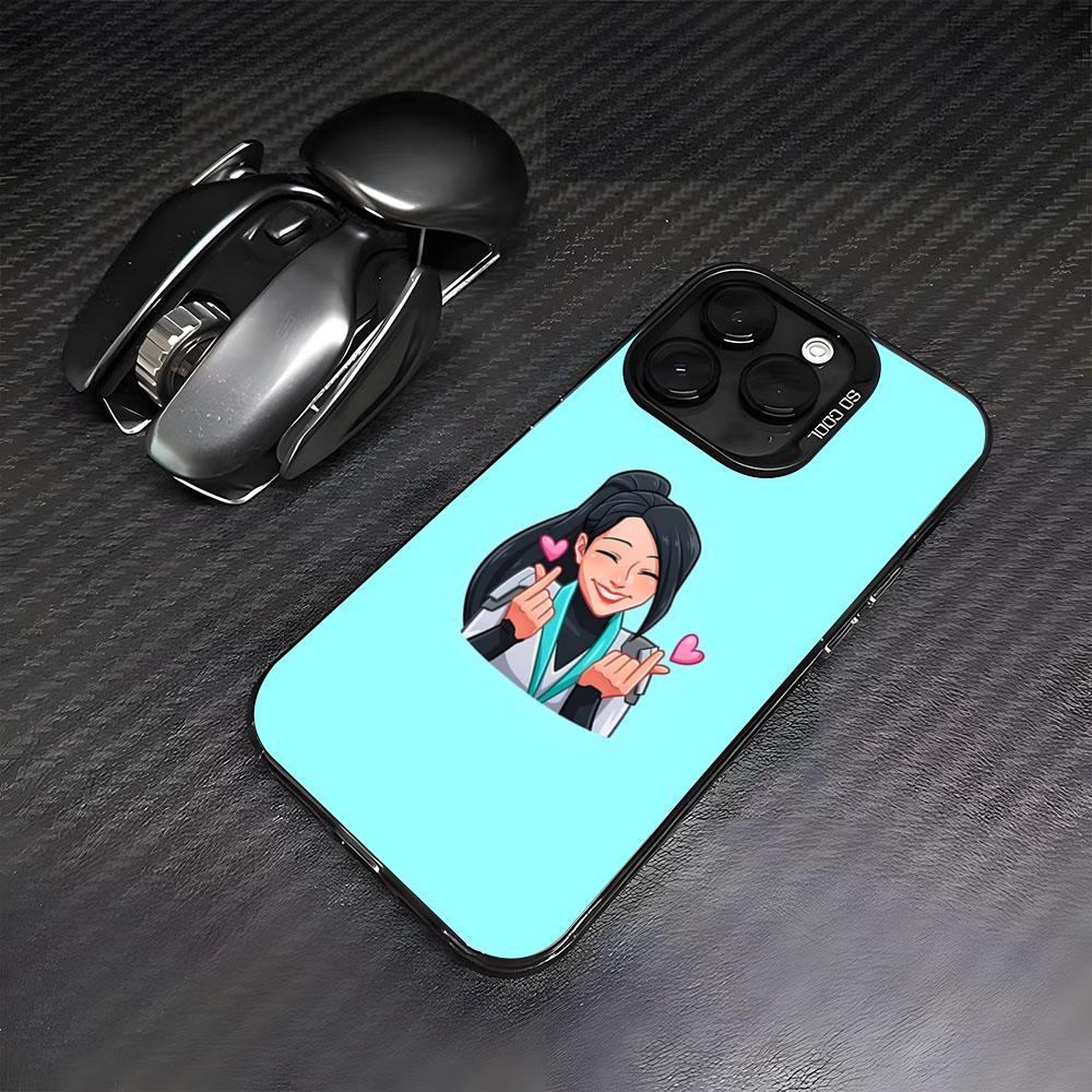 Valorant Sage Cute Phone Case For IPhone17 Air 16 15 14 Plus 13 12 11 Pro 7 8 XS Max XR Silver Black Bumper Case iPhone 16 Plus
Valorant Sage Cute Phone Case For IPhone17 Air 16 15 14 Plus 13 12 11 Pro 7 8 XS Max XR Silver Black Bumper Case iPhone 16 Plus