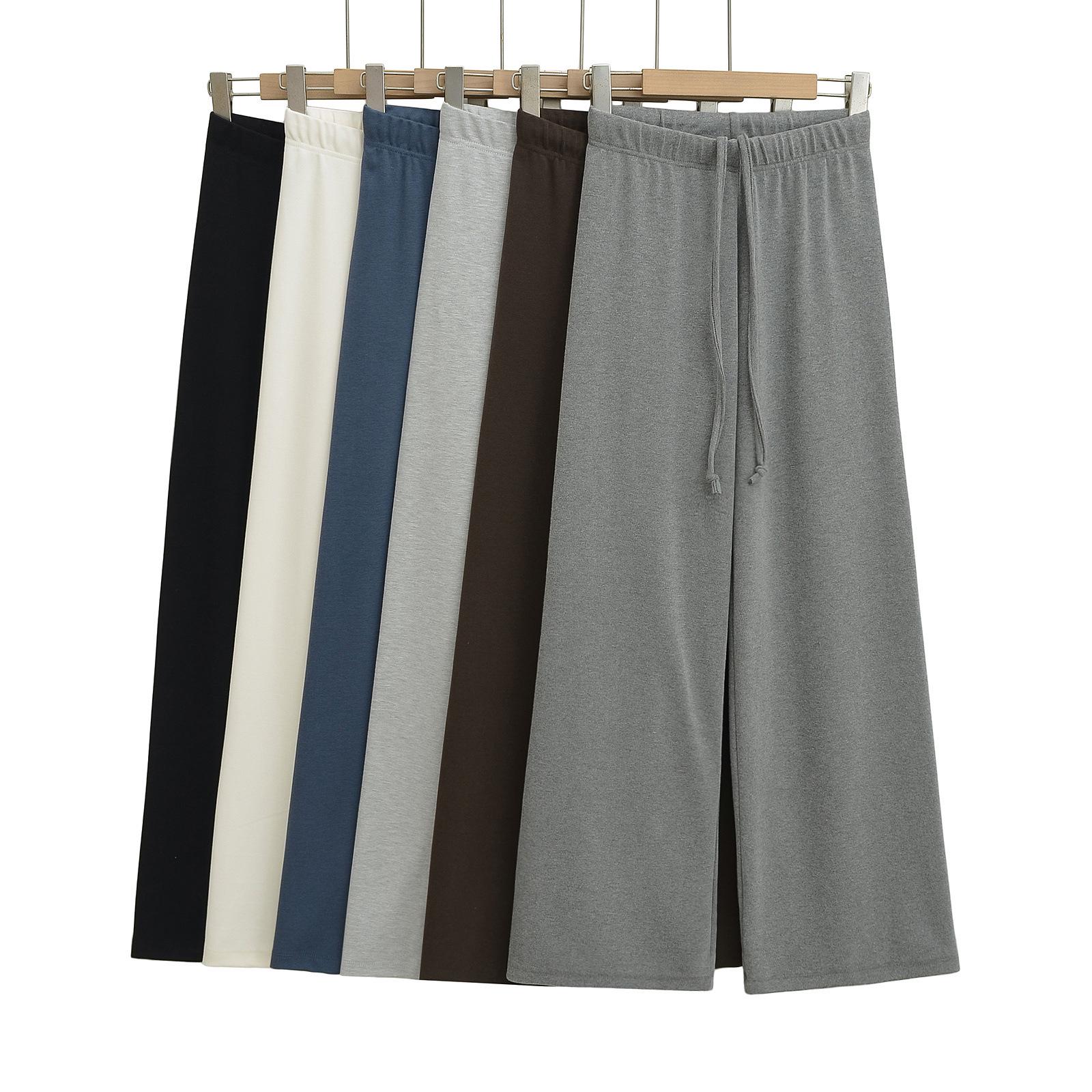 American Style Low Waist Wide Leg Drawstring Pants - Casual, Loose, Floor-Length Sportswear L
American Style Low Waist Wide Leg Drawstring Pants - Casual, Loose, Floor-Length Sportswear L