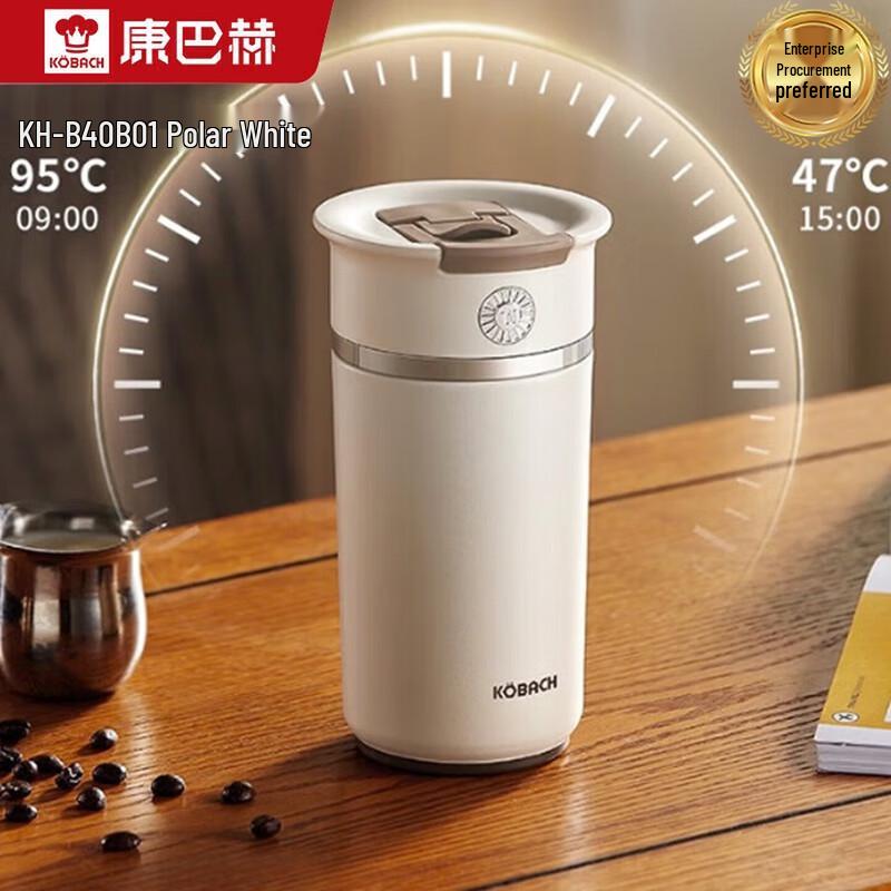 Kambach Titanium Dual-Drink Business Thermos 400ml
Kambach Titanium Dual-Drink Business Thermos 400ml